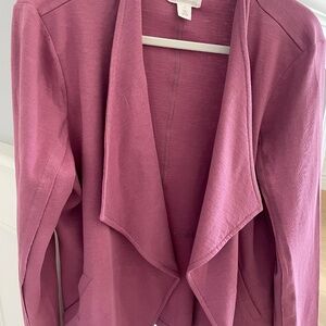 Caslon- relaxed fit cotton blazer- NEW